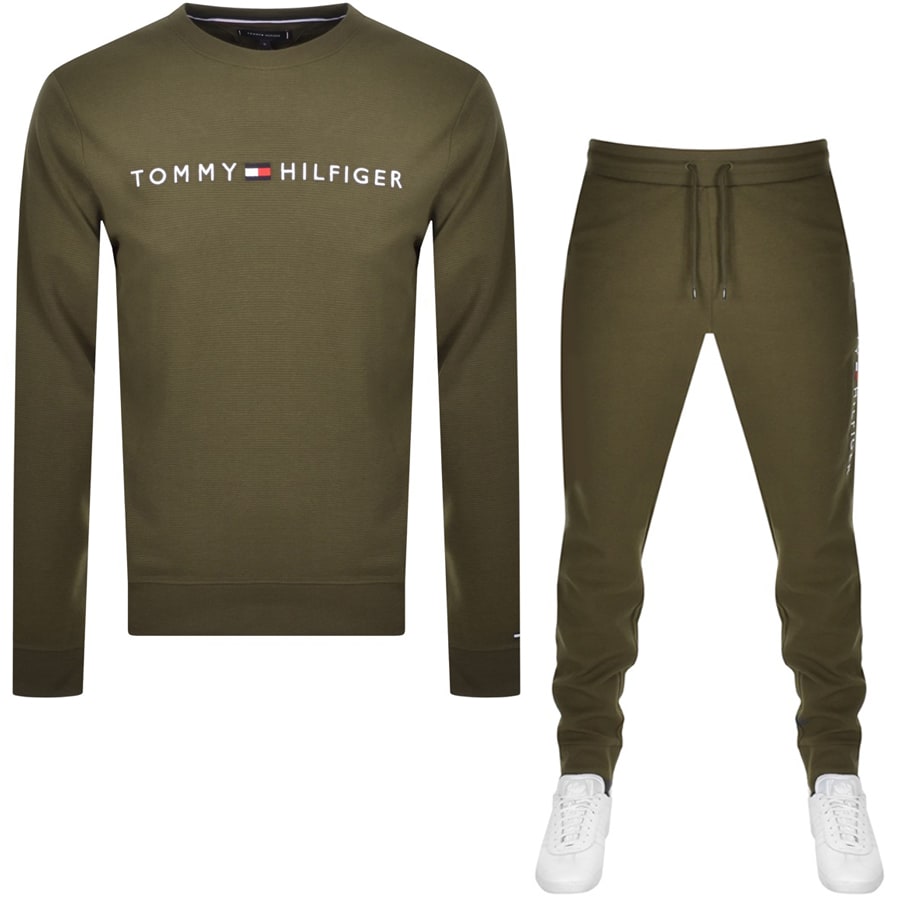 Alternative Image for ProductTommy Hilfiger Loungewear Tracksuit Green1